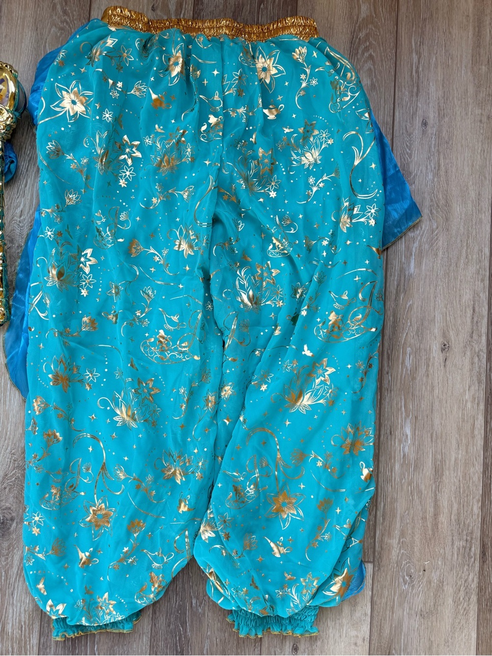 Disney Jasmine Bibbidi Bobbidi Costume Set Girls 11/12 - Picture 7 of 9